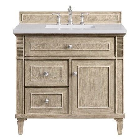 James Martin Vanities 36'' Single Vanity, Whitewashed Oak 424-V36-WWO